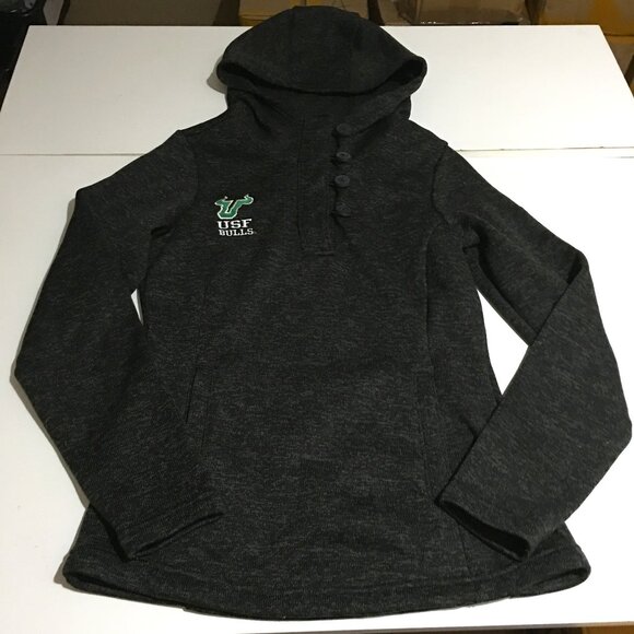 USF Bulls Columbia Womens Small Sweatshirt Hoodie Pullover South Florida - Picture 1 of 10
